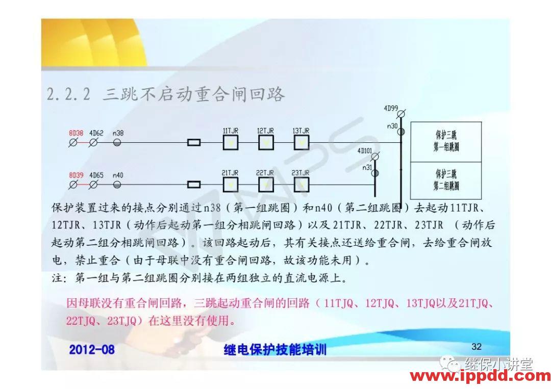 继电保护技术比武竞赛保护培训