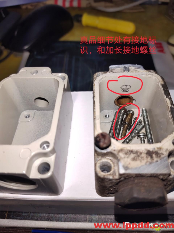 真假欧姆龙机械限位开关怎么分辨?