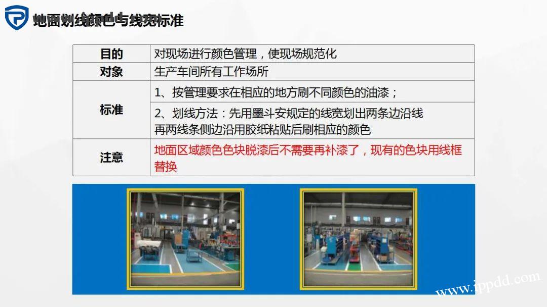 车间划线及标识管理标准 车间划线及标识管理标准