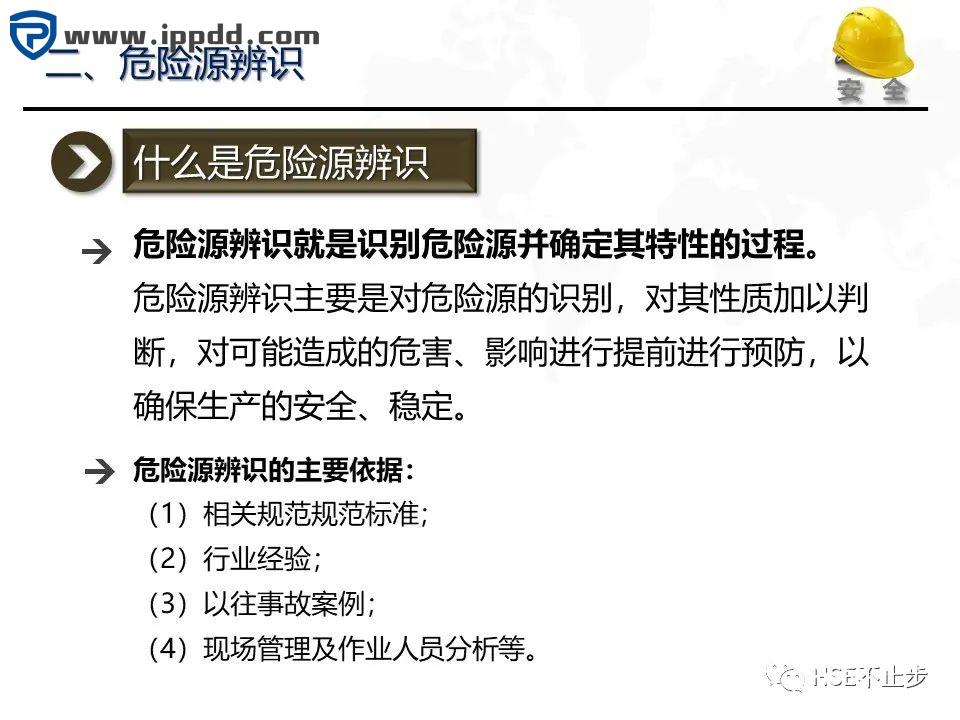 危险源辨识和风险评估培训课程PPT