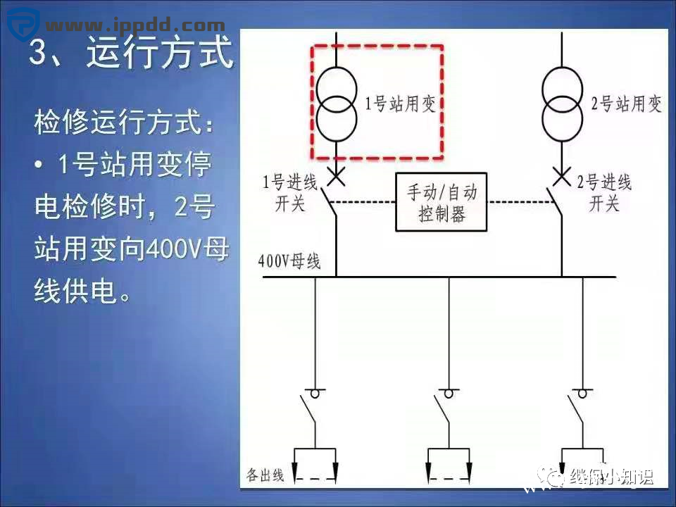 变电站站用400V交流系统常用接线方式