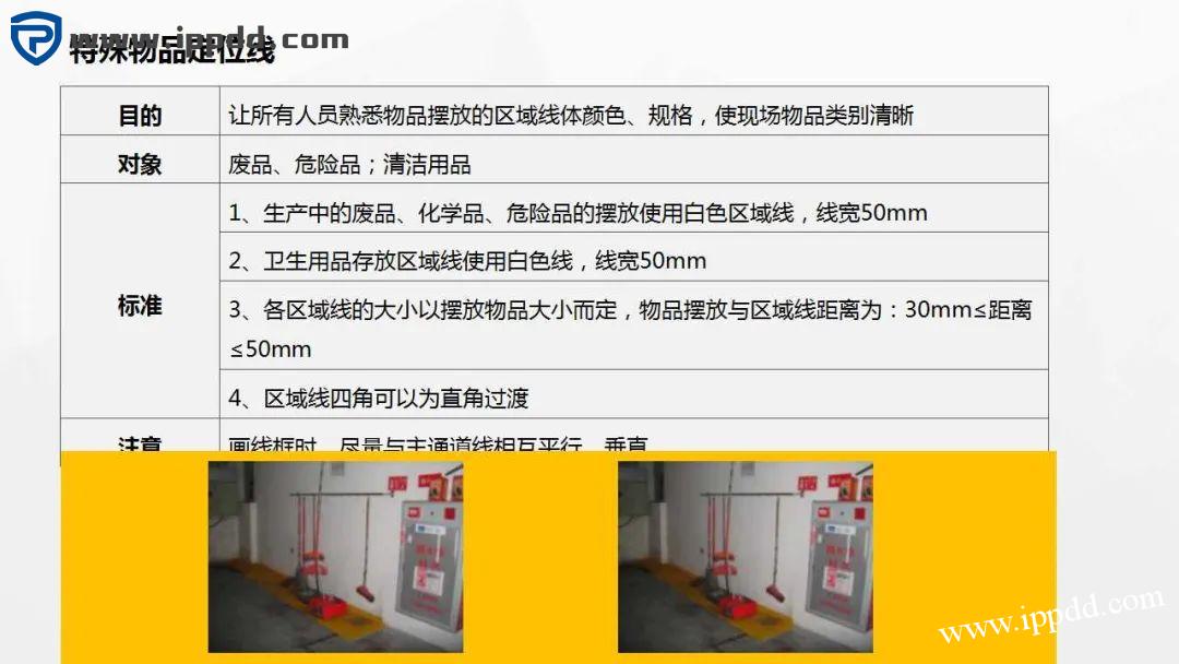 车间划线及标识管理标准 车间划线及标识管理标准