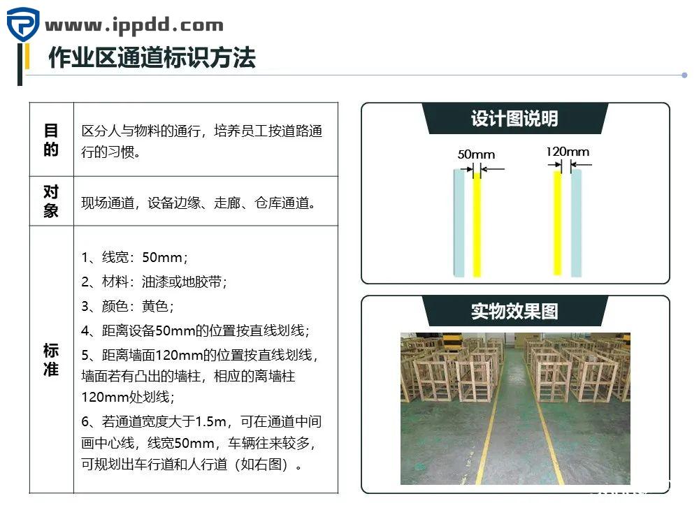 车间划线及标识管理标准 车间划线及标识管理标准