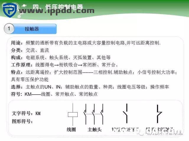 电气基础 | 84页PPT详细讲解电气元件大全！