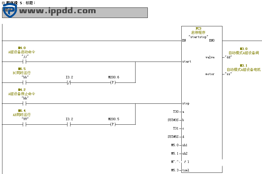 某央企电工技术比武试题,西门子PLC实例