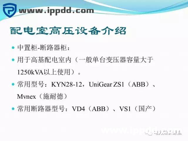 10kV配电室设备