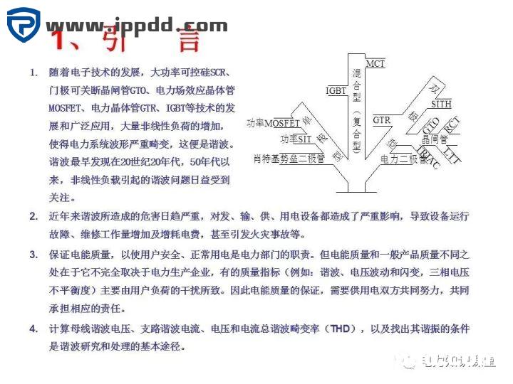 谐波知识及处理技术