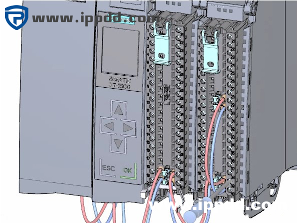西门子S7-1500硬件安装接线图