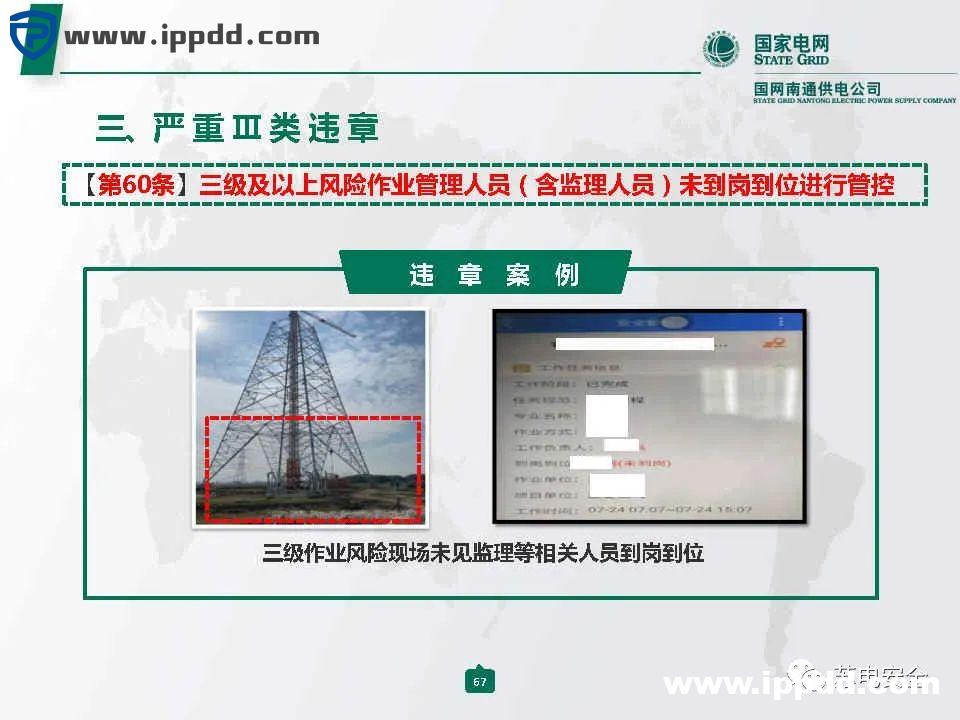 国家电网典型严重违章图册2021版
