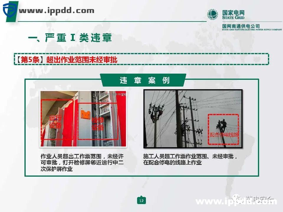 国家电网典型严重违章图册2021版