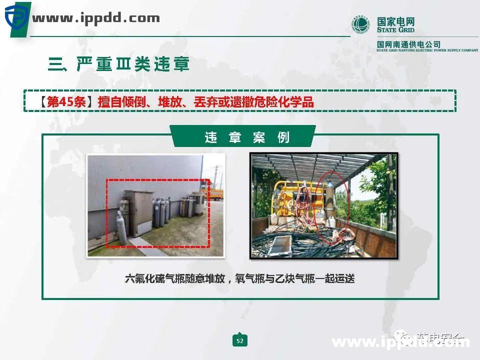 国家电网典型严重违章图册2021版