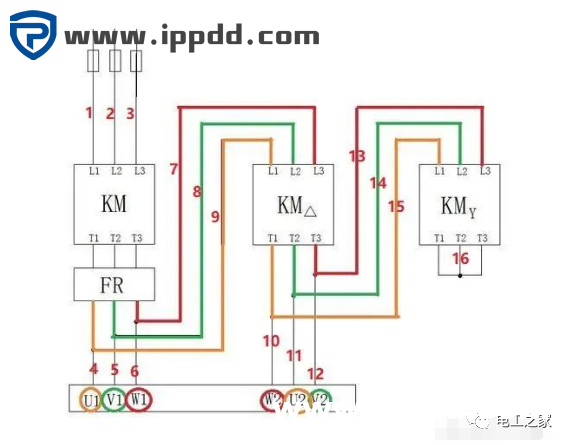 90KW的电机,星三角降压启动到底应该配多大的线?