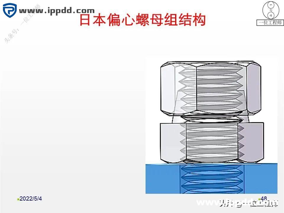 螺母“防松”的另一个方向:向日本学习不松动螺母的设计