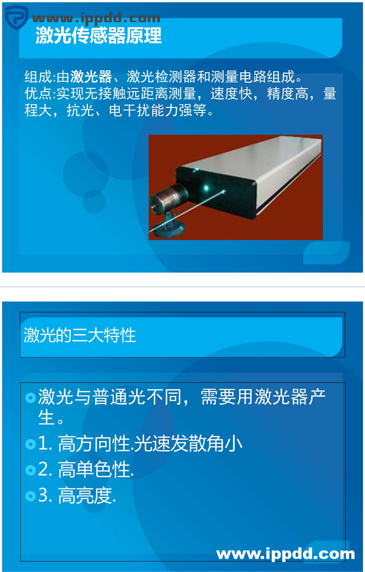 激光传感器概念及应用