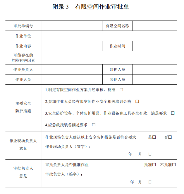 关于有限空间作业的范围和管理干货资料收集