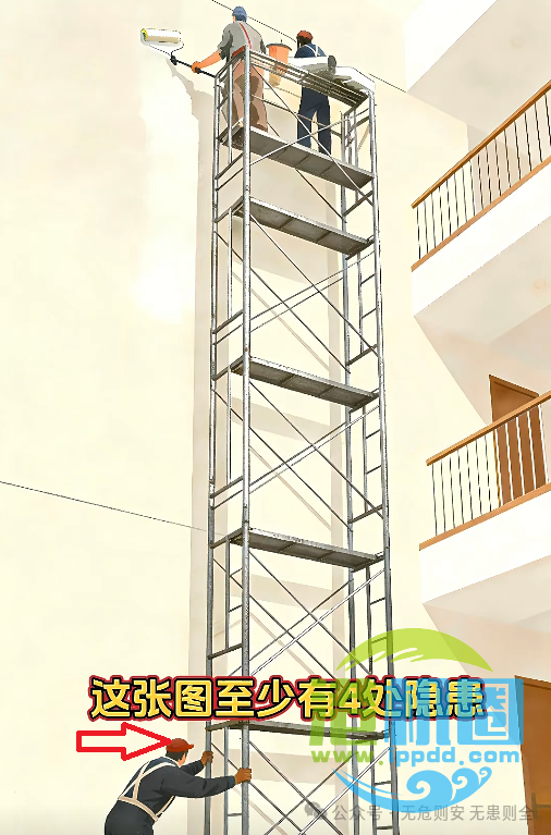 【隐患排查】移动式登高操作平台隐患排查图集