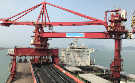 珠海1800tph链斗卸船机机改造方案Zhuhai 1800TPH chain bucket ship unloader machine transformation plan 