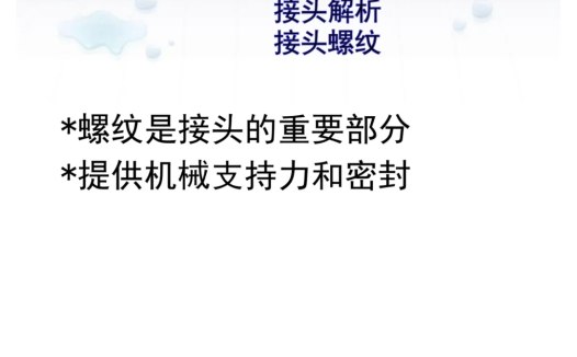 派克接头基础知识分享