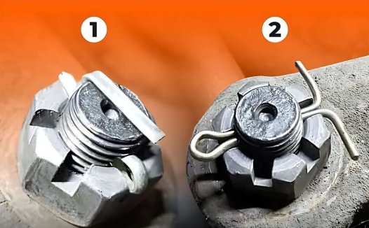 开口销防松用法，有的人横着装，有的人竖着装，你会选择哪一种？